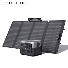 ECOFLOW River 2 Max Power Station 1000W Max Portable Generator with Solar Panel