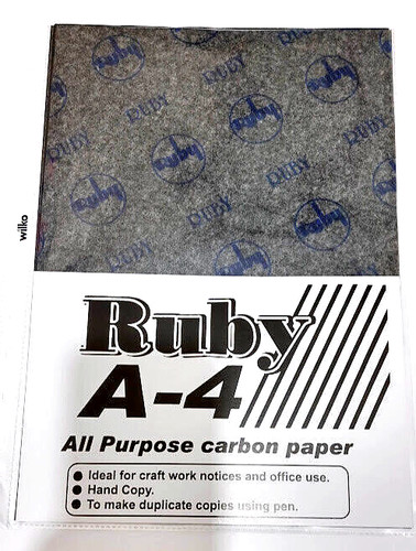 Blackcarbon paper - a4,