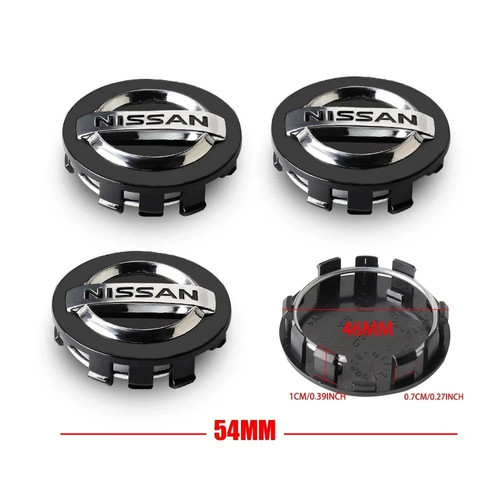 Silver black 54mm plastic - silver/black,
