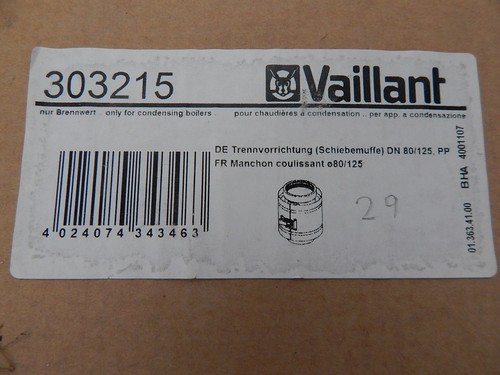 Boiler flue sliding sleeve - sleeve, Ø