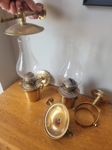 Pair ship wall mounted oil - of,