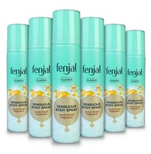 6 x Fenjal Classic Body Spray