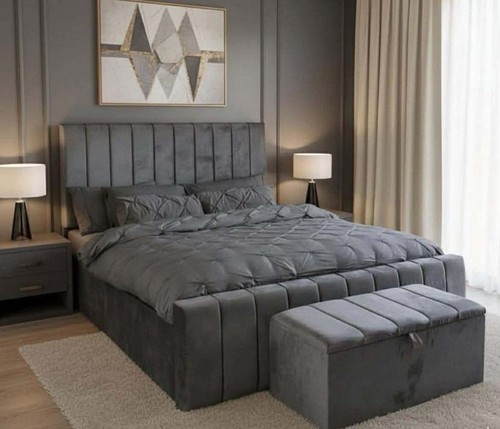 Panel upholstered plush - upholstered,