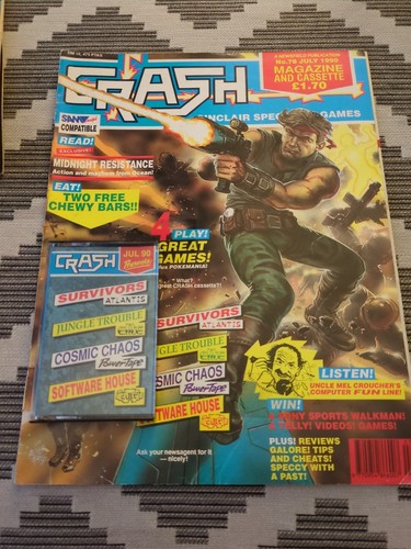 Crash magazine issue july - crash,