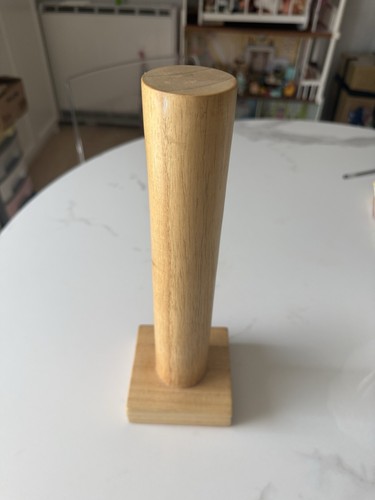 Wooden watch stand - wooden,