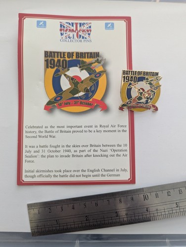 Battle britain enamel pin - of,