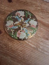 Vintage 1950s Decorative Powder  Compact