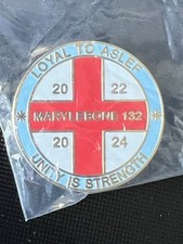 ASLEF Strike Badge