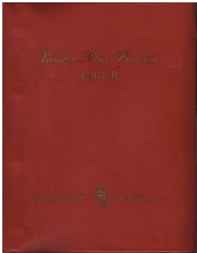 Vanden plas princess - plas, 4-litre