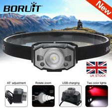 100000LM Super Bright LED Headlamp Rechargeable Head Light Flashlight Torch Lamp