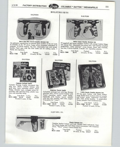 1958 paper halpern toy - paper, ad