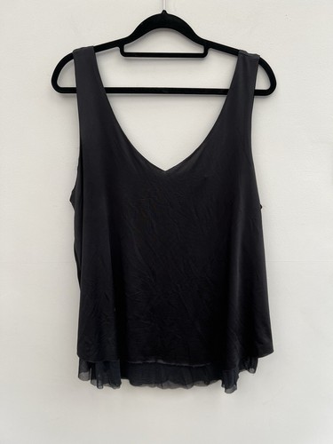 Torrid black stretch mesh - black,