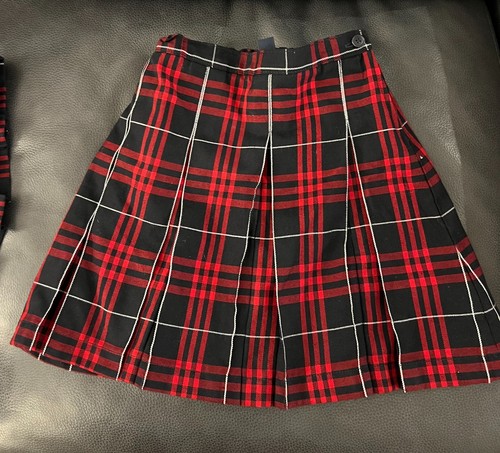 Lands end girls plaid box - lands',