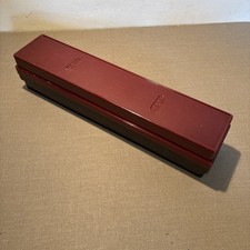 Vintage CENEI 35mm photographic slide storage Hard Plastic Bakelite Box 50 slots