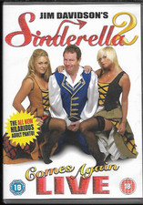 SINDERELLA 2 COMES AGAIN LIVE GENUINE R2 DVD JIM DAVIDSON (ADULT PANTO)