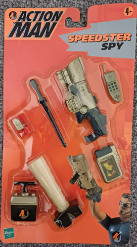 Action man speedster spy kit - man,