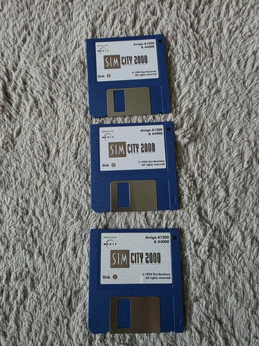 Simcity 2000 amiga 1200 4000 - 1200,