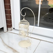 Metal Lantern cage Candle Stand Holder Home Decor- H 44 X Base 16cm