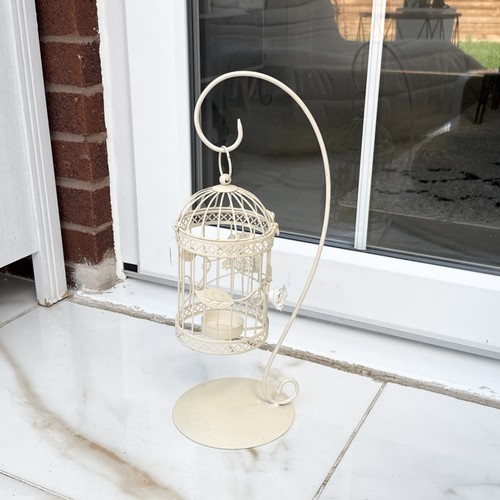 Metal lantern cage candle - metal,