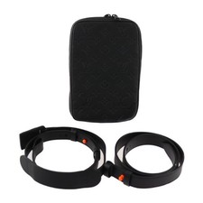 LOUIS VUITTON Utility Side Bag Shoulder M53298 Taurillon Leather Black Orange Bo