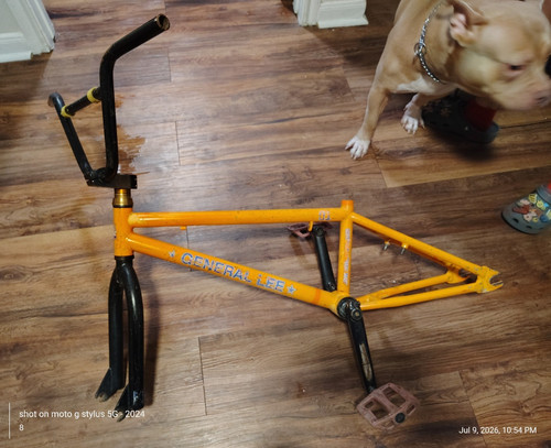 General lee bmx bike frame - general,