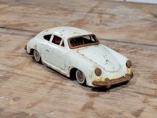 Vintage 1950s White Porsche