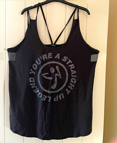 Zumba wear black - strappy, vest