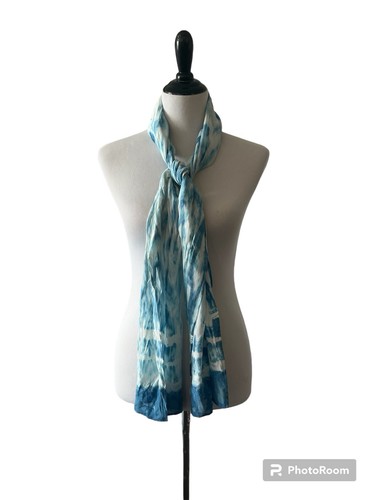 Silk scarf artsy - silk, boho