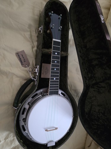 Ukulele banjo with - banjo, case