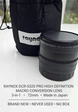 RYNOX DCR-5320 Pro High Definition Conversion Lens With 72mm, 3-in-1