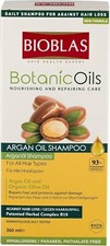 Anti Hair Loss Argan Oil Shampoo  for Man And Woman 360 ML Bioblas Botanic Oils