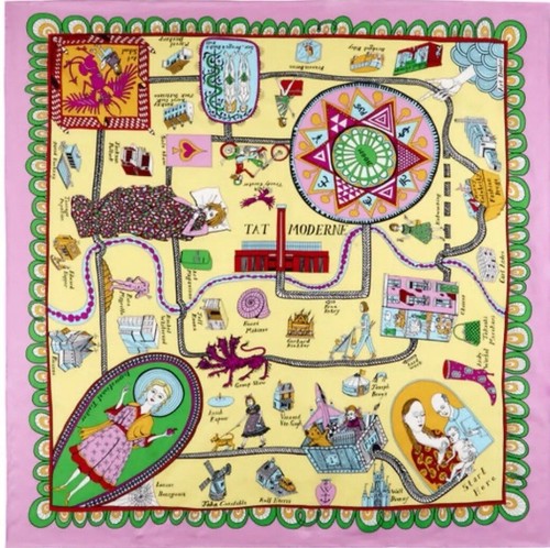 Grayson perry silk scarf - scarf, take