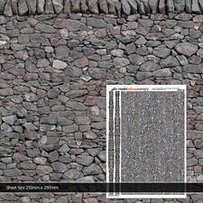 5 x SHEETS 1:32 SCALE DRY