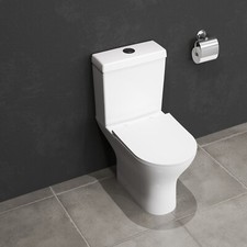 Simple Bathroom Close Coupled