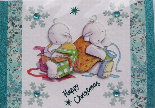 Happy christmas hand crafted - happy,