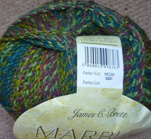 James brett marble chunky - james, c