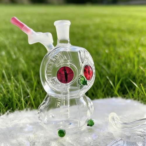 Mini glass bong - 4", cute