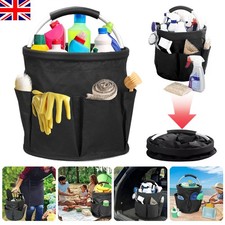 Multifunctional Cleaning Caddy Garden Tool Bag Cleaning Basket With Handle 17L