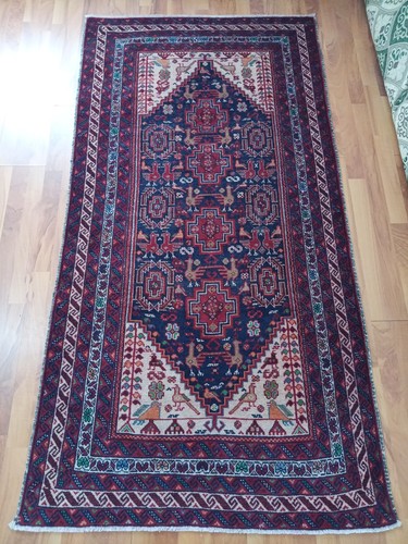 Antique persean heriz runner - antique,
