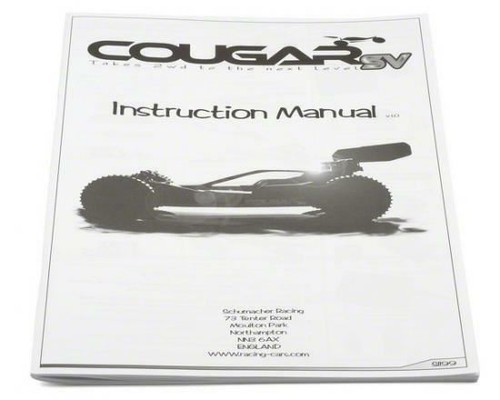 Schumacher instr manual - instr,