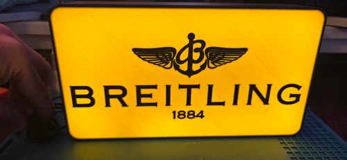 Breitling tribute led lightbox - breitling,