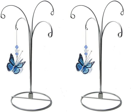 Chrome silver hanging - silver, 12"