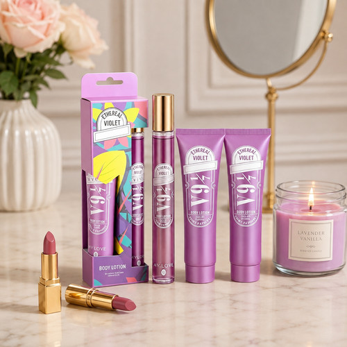 Violet perfume body lotion - &,