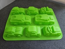 3D Big Car Silicone Soap Mould Cupcake Baking Polymer Clay Craft Art DIY Molds