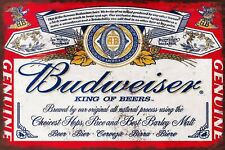 Budweiser Beer Advert Vintage
