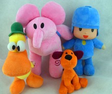 4Pcs Pocoyo Elly Pato Loula