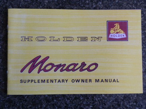 Holden monaro - hk,