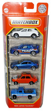 Matchbox 5 car set MBX JAPAN TOURERS Honda Civic Subaru Impreza Datsun Infiniti