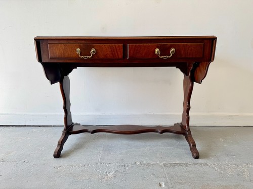 Antique style sofa table - antique, drop