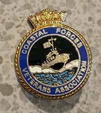 Coastal Forces Veterans Association Enamel Pin Badge 